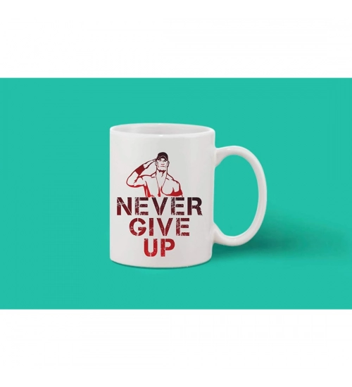 Printed Ceramic Coffee Mug - 1 Pieces, White, 11oz