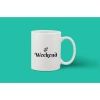 Printed Ceramic Coffee Mug - 1 Pieces, White, 11oz Printed Ceramic Coffee Mug - 1 Pieces, White, 11oz