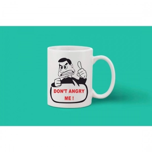 Generic Printed Ceramic Coffee Mug - 1 Pieces, White, 11oz