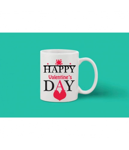 Printed Ceramic Coffee Mug - 1 Pieces, White, 11oz Printed Ceramic Coffee Mug - 1 Pieces, White, 11oz
