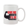 Printed Ceramic Coffee Mug - 1 Pieces, White, 11oz Printed Ceramic Coffee Mug - 1 Pieces, White, 11oz