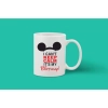 Printed Ceramic Coffee Mug - 1 Pieces, White, 11oz Printed Ceramic Coffee Mug - 1 Pieces, White, 11oz