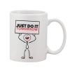 Printed Ceramic Coffee Mug - 1 Pieces, White, 11oz Printed Ceramic Coffee Mug - 1 Pieces, White, 11oz