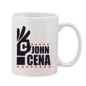 Generic Printed Ceramic Coffee Mug - 1 Pieces, White, 11oz