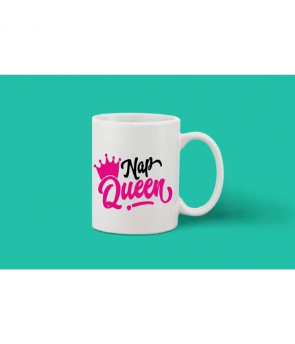 Printed Ceramic Coffee Mug - 1 Pieces, White, 11oz Printed Ceramic Coffee Mug - 1 Pieces, White, 11oz