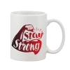 Printed Ceramic Coffee Mug - 1 Pieces, White, 11oz Printed Ceramic Coffee Mug - 1 Pieces, White, 11oz