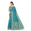 Women's Banarasi Silk Saree (Sky blue, 5-6mtrs) Women's Banarasi Silk Saree (Sky blue, 5-6mtrs)