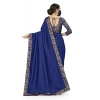 Women's Silk Blend Saree (Neavy blue, 5-6mtrs) Women's Silk Blend Saree (Neavy blue, 5-6mtrs)