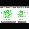 Dropship Green Happy Halloween Radium Wall Sticker