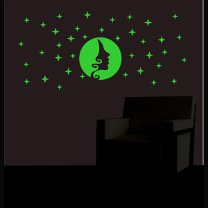 Generic Green Radium Sticke Wall Sticker