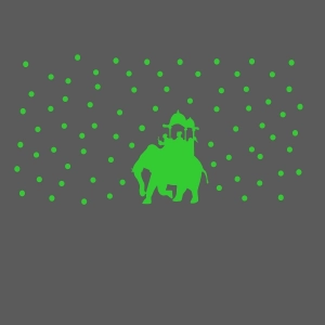 Generic Green Kids Room Decor Radium Wall Sticker