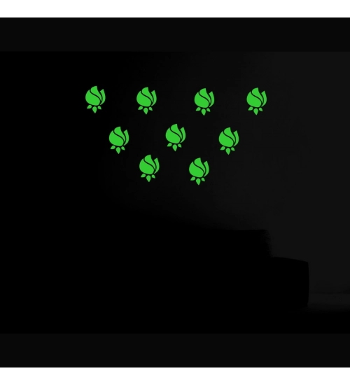 Green Radium Wall Sticker