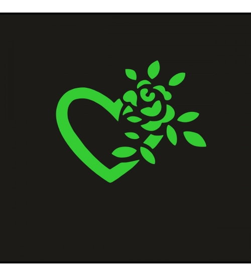 Green Decorative Radium Wall Sticker