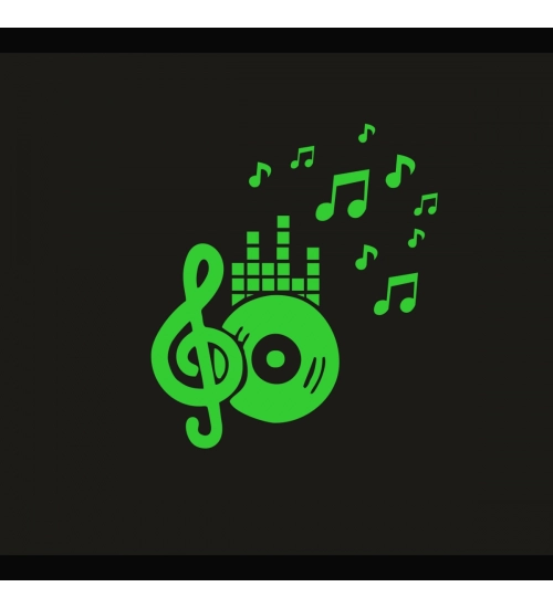 Green Decorative Radium Wall Sticker