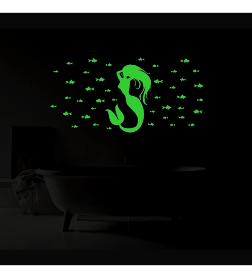 Green Decorative Radium Wall Sticker