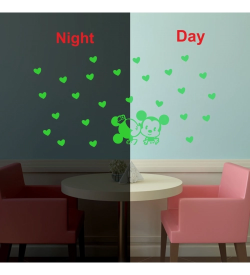 Green Kids Room Decor Radium Wall Sticker