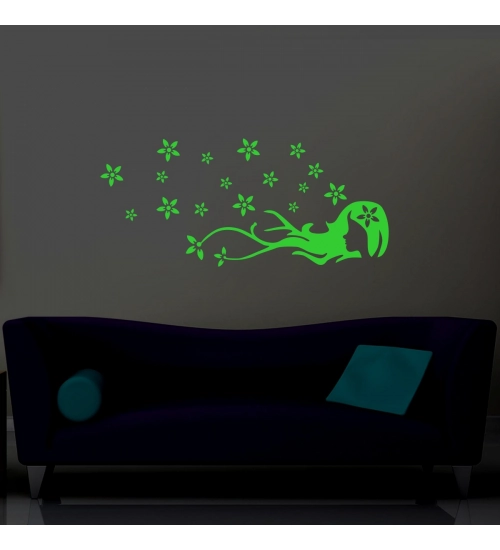Green Radium Wall Sticker