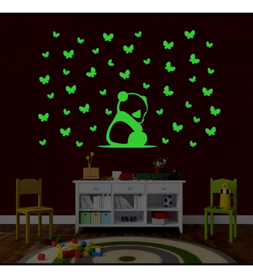 Green Radium Wall Sticker