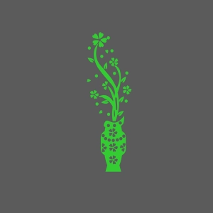 Generic Green Home Decor Radium Wall Sticker