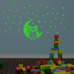 Generic Green Kids Room Decor Radium Wall Sticker