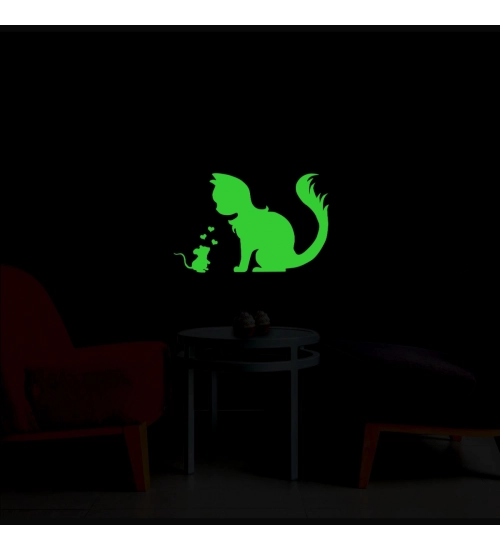 Green Decorative Radium Wall Sticker