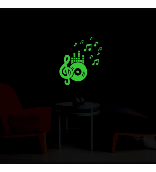 Green Decorative Radium Wall Sticker