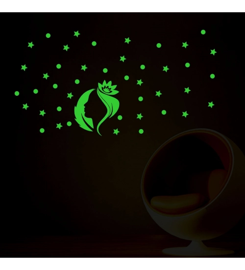 Green Decorative Radium Wall Sticker