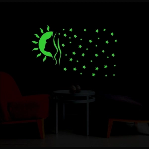 Generic Green Decorative Radium Wall Sticker
