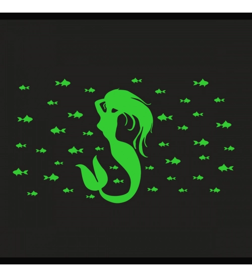 Green Decorative Radium Wall Sticker