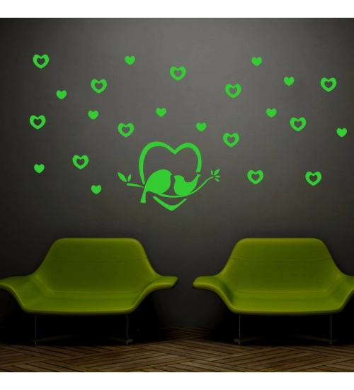 Green Radium Wall Sticker