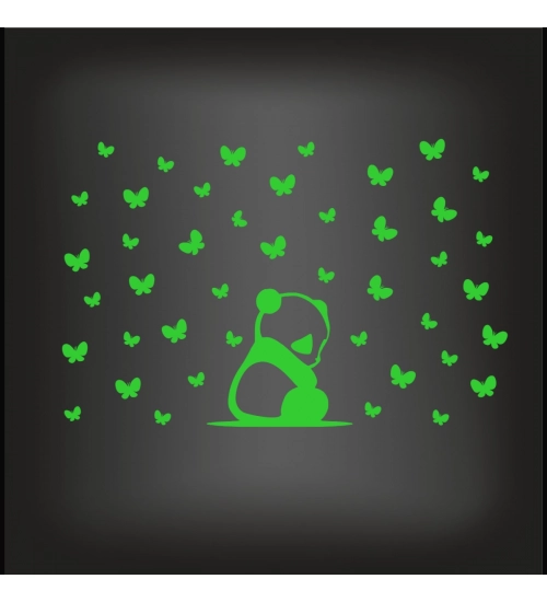 Green Radium Wall Sticker