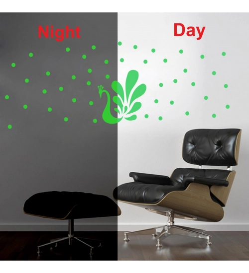 Green Radium Wall Sticker