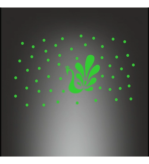 Green Radium Wall Sticker