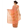 Women's Kota Doria Cotton Saree With Blouse (Peach,6-3 Mtrs) Women's Kota Doria Cotton Saree With Blouse (Peach,6-3 Mtrs)