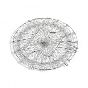 Generic Foldable Strainer Chef Basket (Color: Assorted)