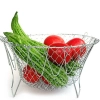 Dropship Foldable Strainer Chef Basket (Color: Assorted)