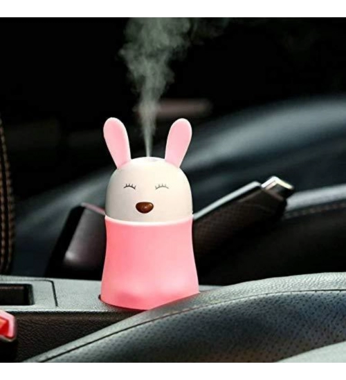Lovely Rabbit Air Humidifier Usb Aroma Diffuse With Led Lamp
