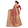 Women's Banarasi Silk Saree (Maroon,5-6 Mtrs) Women's Banarasi Silk Saree (Maroon,5-6 Mtrs)