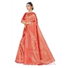 Women's Banarasi Silk Saree (Peach,5-6 Mtrs) Women's Banarasi Silk Saree (Peach,5-6 Mtrs)