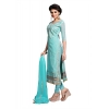 Women's Chanderi Unstitched Salwar Suit-Material With Dupatta (Light Sea Green,2.3 Mtrs) Women's Chanderi Unstitched Salwar Suit-Material With Dupatta (Light Sea Green,2.3 Mtrs)