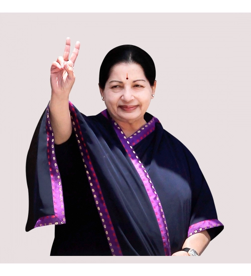 Printed Jayalalithaa Hard Mobile Case Cover