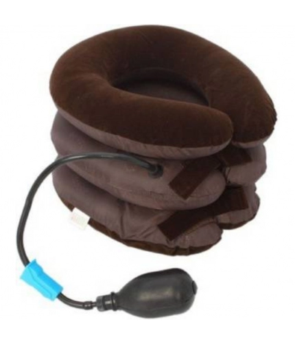 Neck Pillow Three Layers Tractor Massager Excerciser For Cervical Spine Neck Back Shoulder Pain (Color: Assorted) Neck Pillow Three Layers Tractor Massager Excerciser For Cervical Spine Neck Back Shoulder Pain (Color: Assorted)
