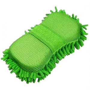 Generic Multipurpose Microfibre Wash Dry Cleaning Sponge (Color: Assorted)