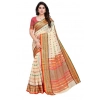 Women's Kota Doria Cotton Woven Butta Saree With Blouse (Cream, 5-6 Mtrs) Women's Kota Doria Cotton Woven Butta Saree With Blouse (Cream, 5-6 Mtrs)