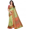 Women's Kota Doria Cotton Woven Butta Saree With Blouse (Light Green, 5-6 Mtrs) Women's Kota Doria Cotton Woven Butta Saree With Blouse (Light Green, 5-6 Mtrs)