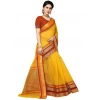 Women's Kota Doria Cotton Border Saree With Blouse (Yellow, 5-6 Mtrs) Women's Kota Doria Cotton Border Saree With Blouse (Yellow, 5-6 Mtrs)