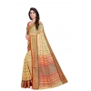 Women's Kota Doria Cotton Woven Butta Saree With Blouse (Beige, 5-6 Mtrs) Women's Kota Doria Cotton Woven Butta Saree With Blouse (Beige, 5-6 Mtrs)