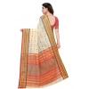 Women's Kota Doria Cotton Woven Butta Saree With Blouse (Cream, 5-6 Mtrs) Women's Kota Doria Cotton Woven Butta Saree With Blouse (Cream, 5-6 Mtrs)