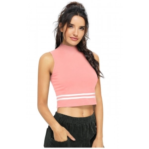 Generic Women's Polyester, Knitting Western Wear Tops (Peach)
