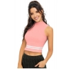 Women's Polyester, Knitting Western Wear Tops (Peach)